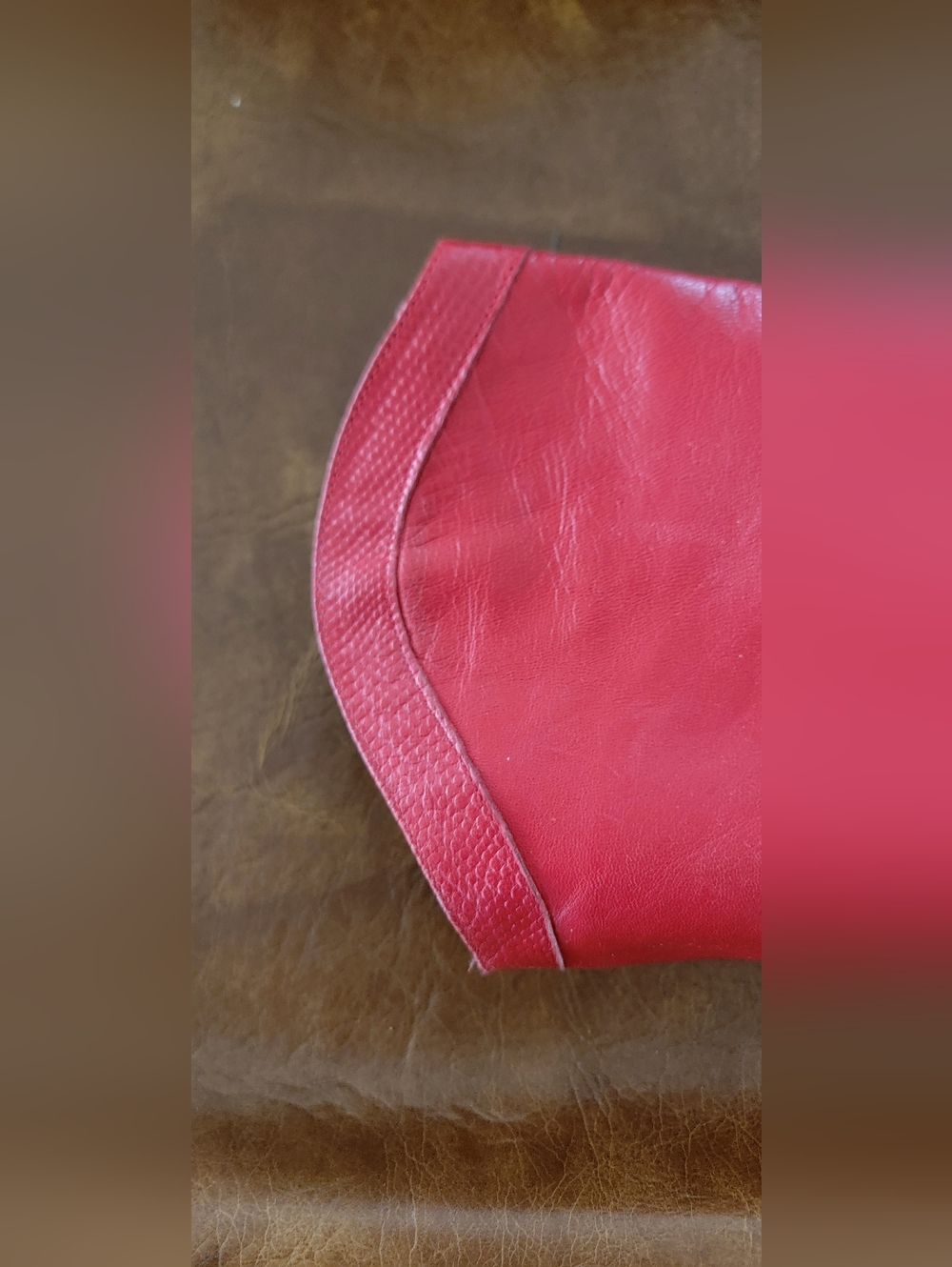 Vintage Red Leather Calf Pull-On Boots 9 - Picture 14 of 14